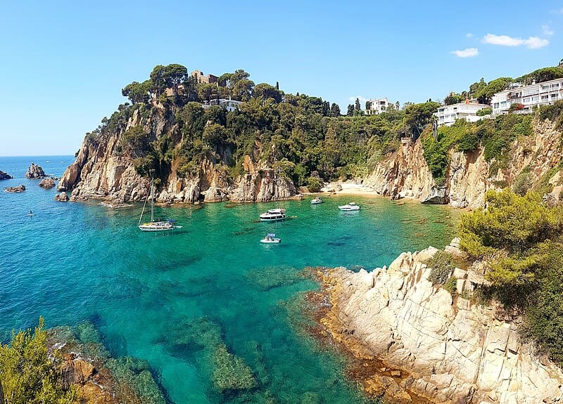 Cala Forcanera Blanes
